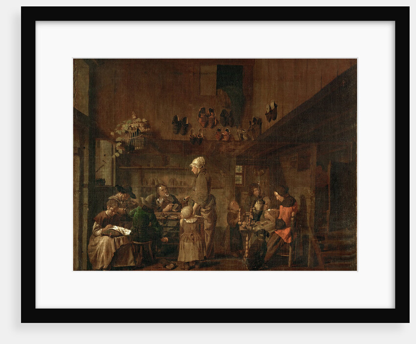 The Shoemakers Workshop by Anonymous