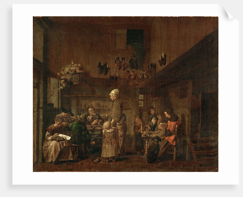 The Shoemakers Workshop by Anonymous