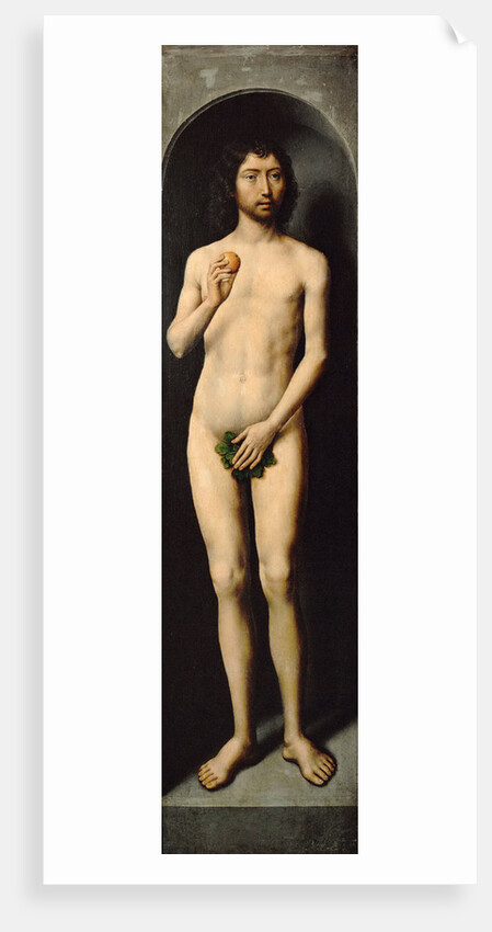 Adam. Side Wing of the Small Triptych of St. John the Baptist by Anonymous