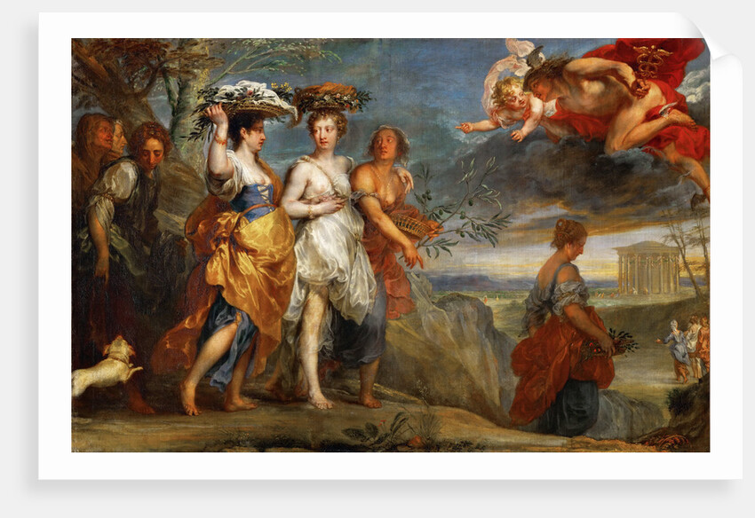 Mercury meets Herse by Anonymous