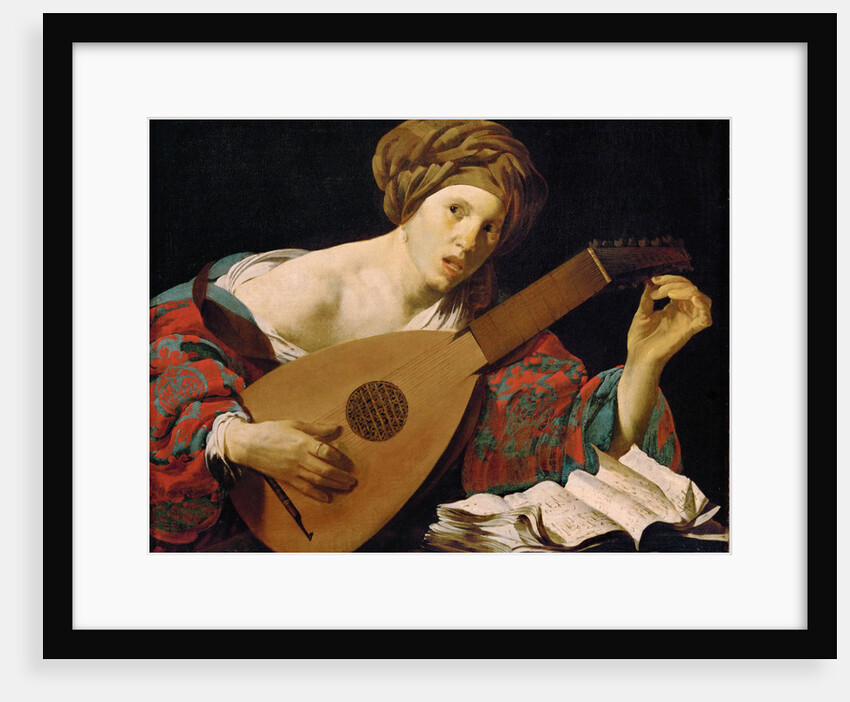 The Lute Player by Anonymous