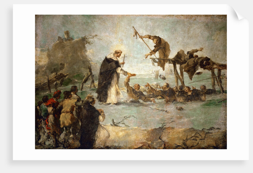 The Miracle of a Dominican Saint (Saint Goncalo de Amarante?) by Anonymous