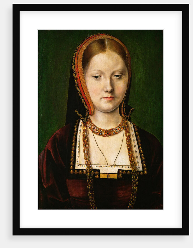 Portrait of Mary Tudor by Anonymous