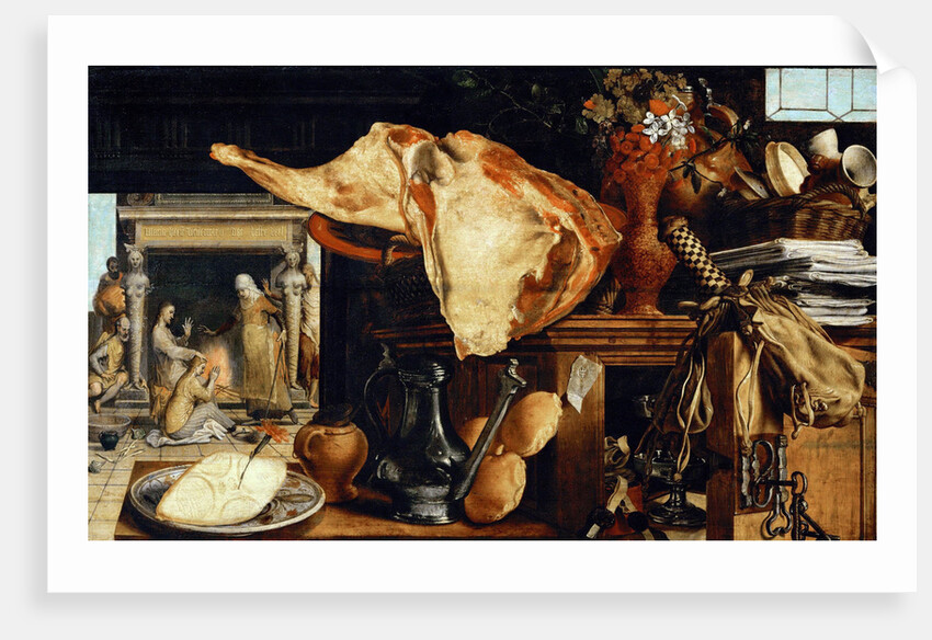 Vanity Still Life (Christ in the House of Martha and Mary) by Anonymous