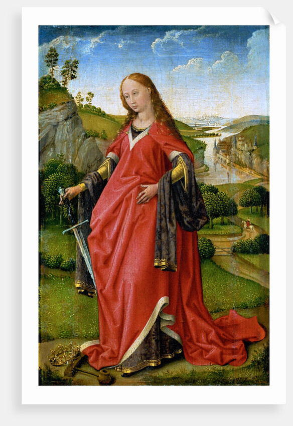 Saint Catherine by Anonymous