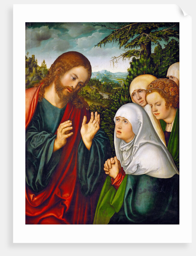 Christs farewell to the holy women by Anonymous