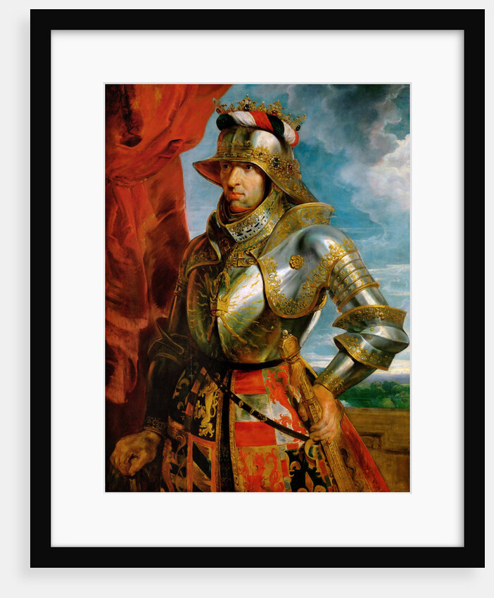 Portrait of Emperor Maximilian I by Anonymous