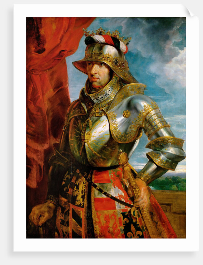 Portrait of Emperor Maximilian I by Anonymous
