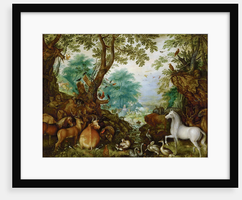 Orpheus among the animals by Anonymous