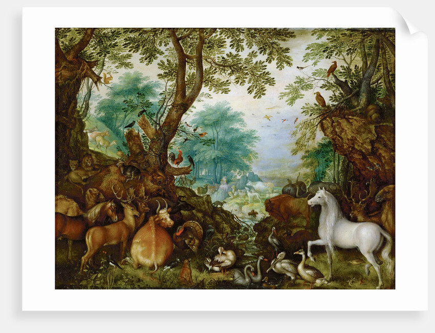 Orpheus among the animals by Anonymous
