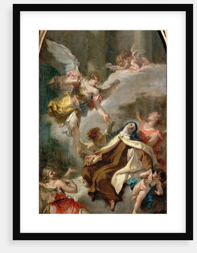 The Vision of Saint Teresa of Ávila by Anonymous