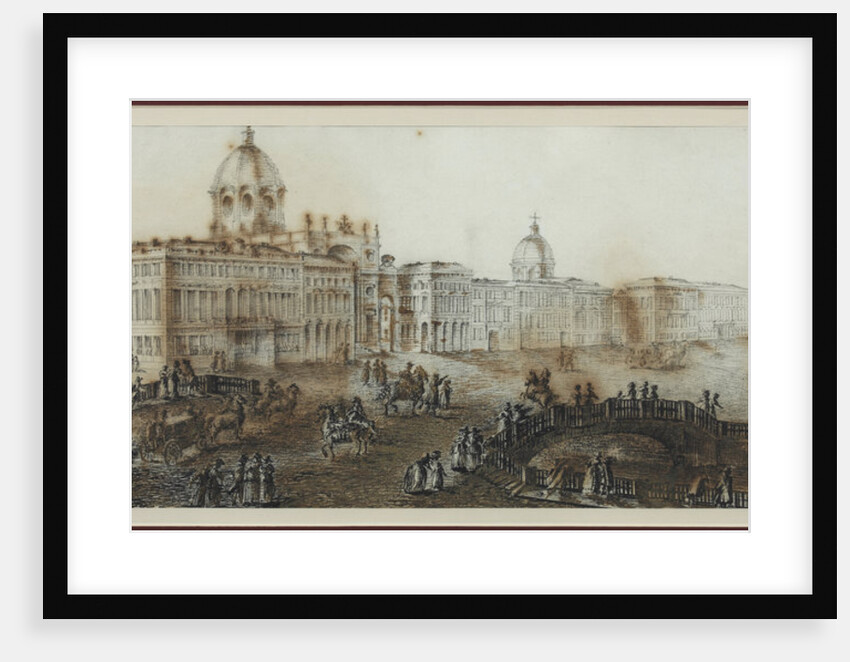 Nevsky Prospekt near the Catherine Canal in Saint Petersburg by Anonymous