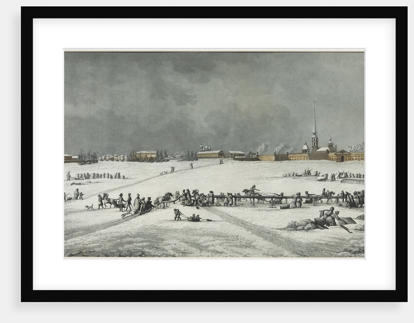 View of the Peter and Paul Fortress by Anonymous