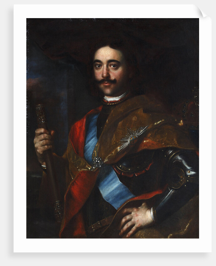 Portrait of Emperor Peter I the Great by Anonymous