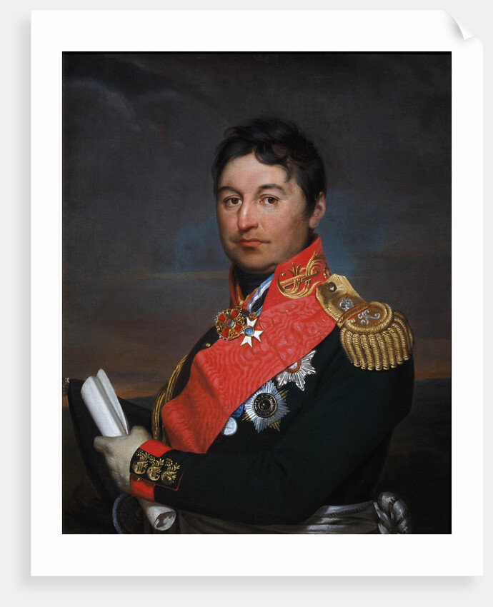 Portrait of General Alexander Dmitriyevich Balashov by Anonymous