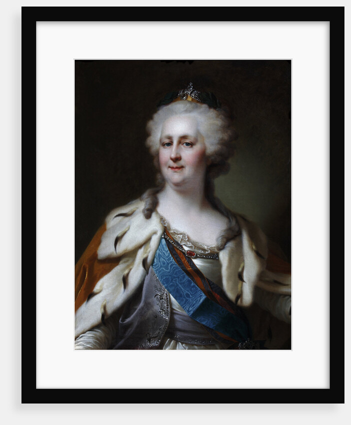 Portrait of Empress Catherine II by Anonymous