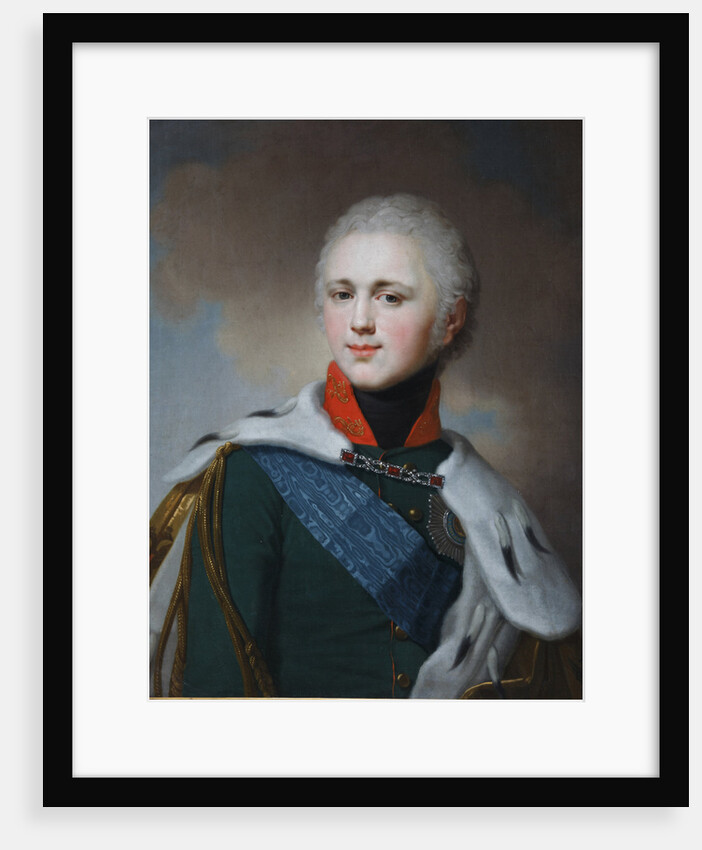 Portrait of Emperor Alexander I by Anonymous