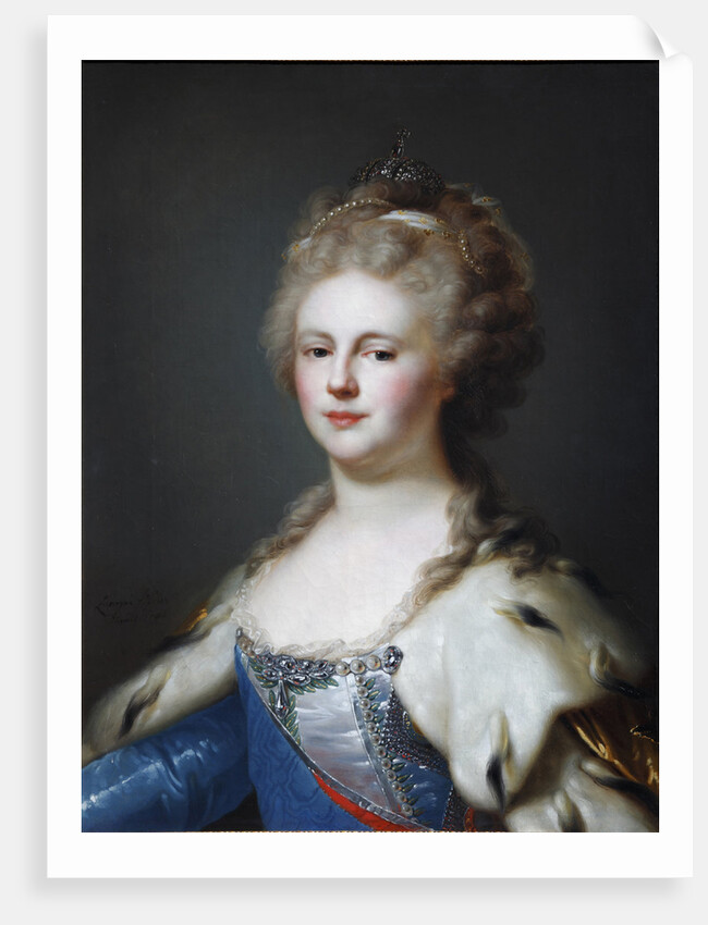 Portrait of Empress Maria Feodorovna (Sophie Dorothea of Württemberg) by Anonymous