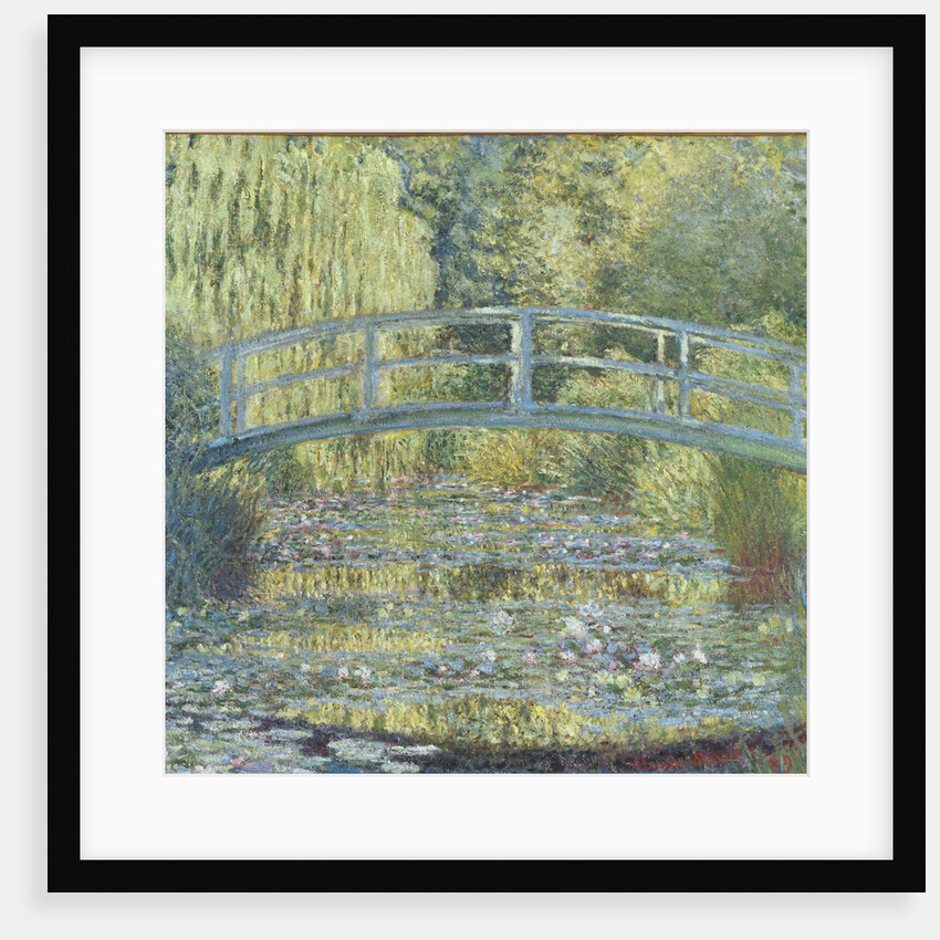 Waterlily pond, green harmony (Le bassin aux nymphéas, harmonie verte), 1899 by Anonymous