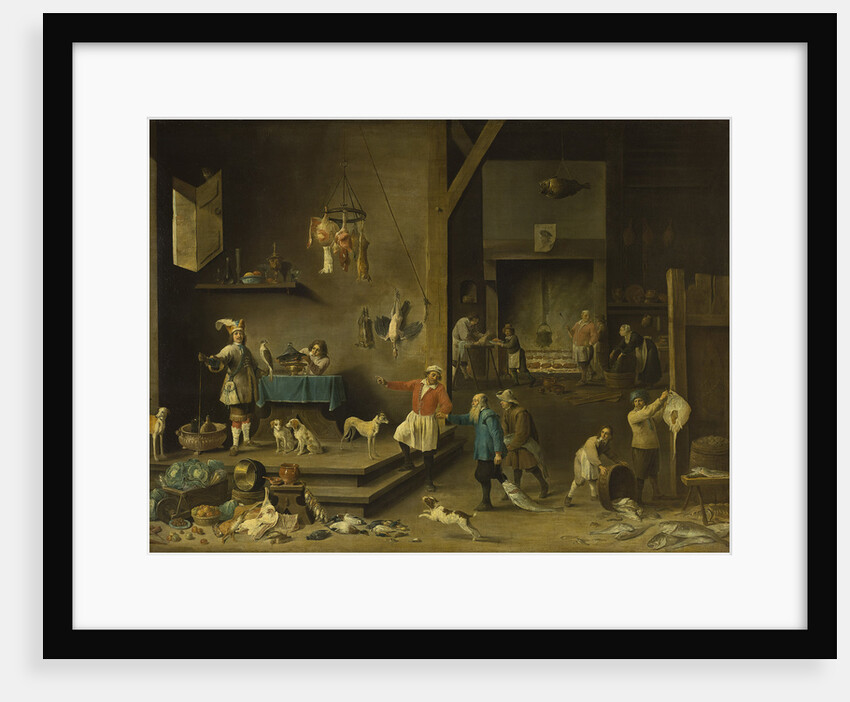 Kitchen, 1646 by Anonymous