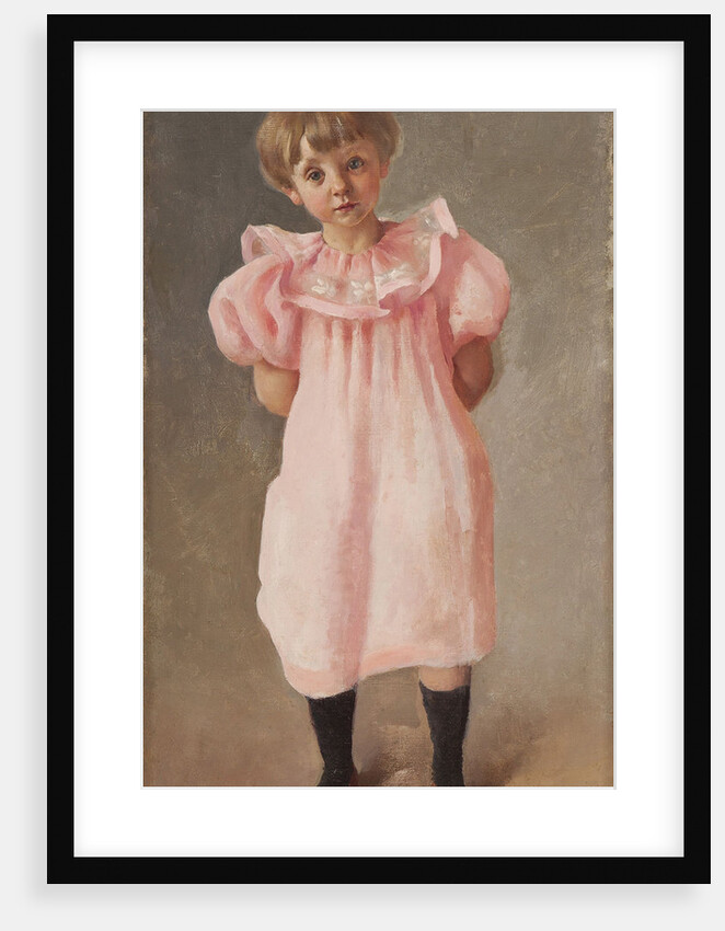 Child in Pink, c. 1910 by Anonymous