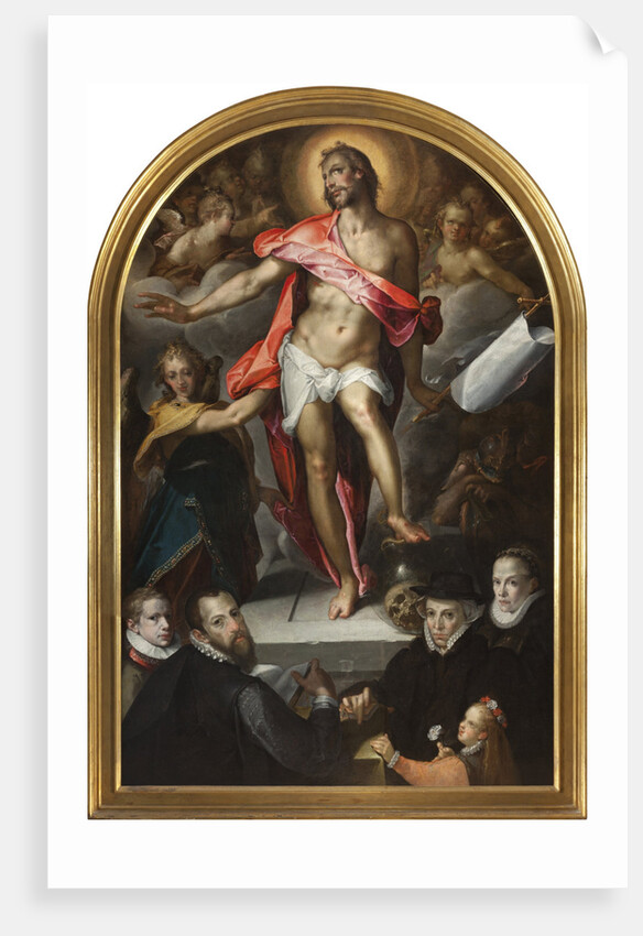 Epitaph of Goldsmith Nicolas Müller of Prague, ca 1592 by Anonymous