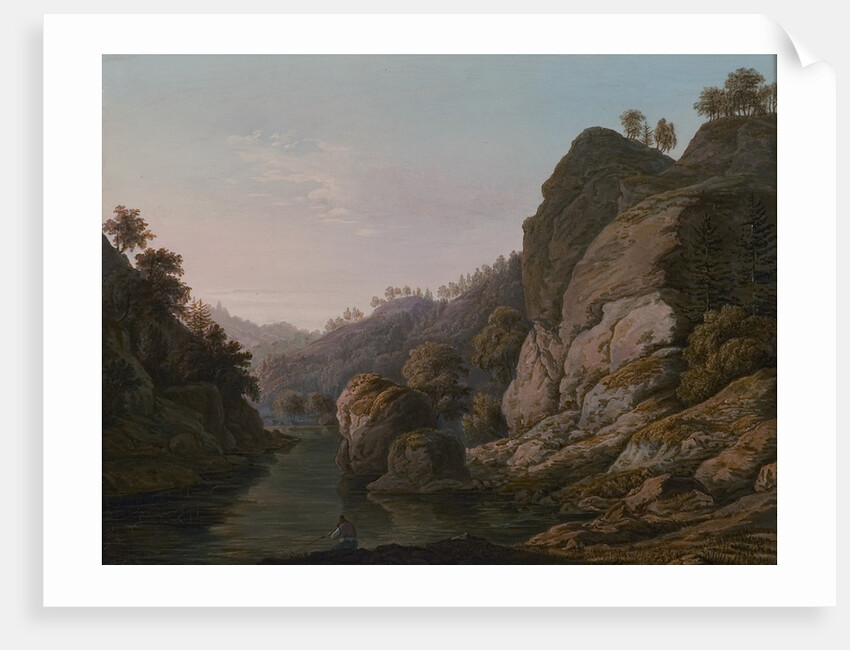Landscape, ca 1860 by Anonymous