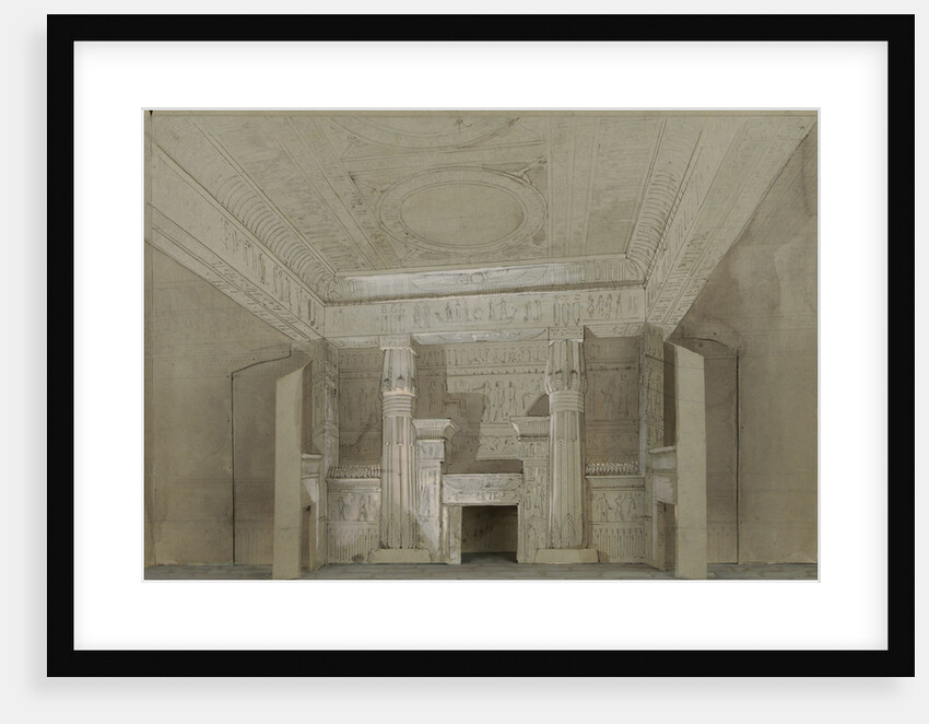 Set design for the Opera Aida by Giuseppe Verdi, Paris, Théâtre national de lOpéra, 22.03.1880, 188 by Anonymous