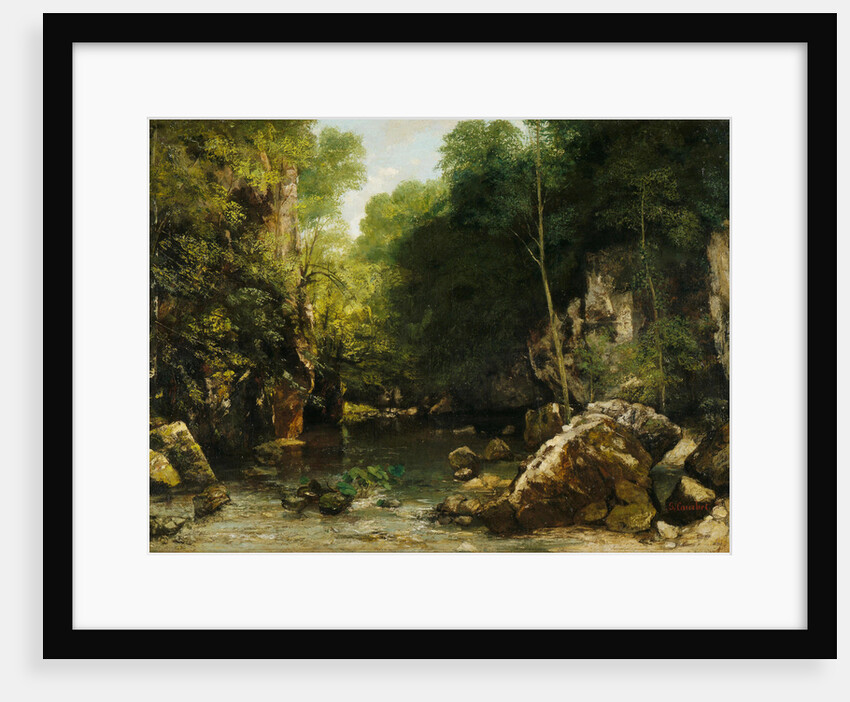 The Black Stream (Le ruisseau noir), 1865 by Anonymous