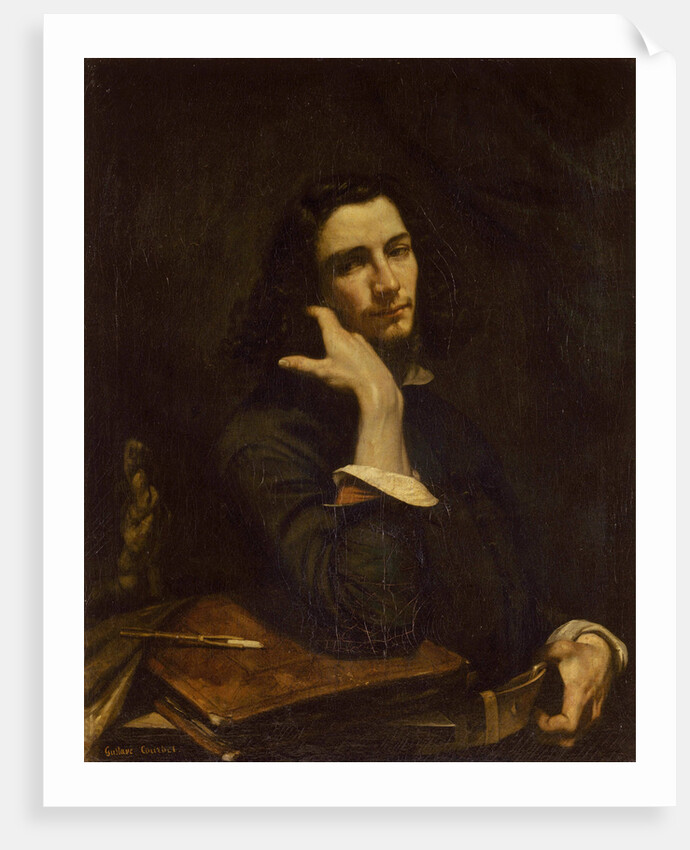 The man with the leather belt (Self-Portrait), 1845-1846 by Anonymous