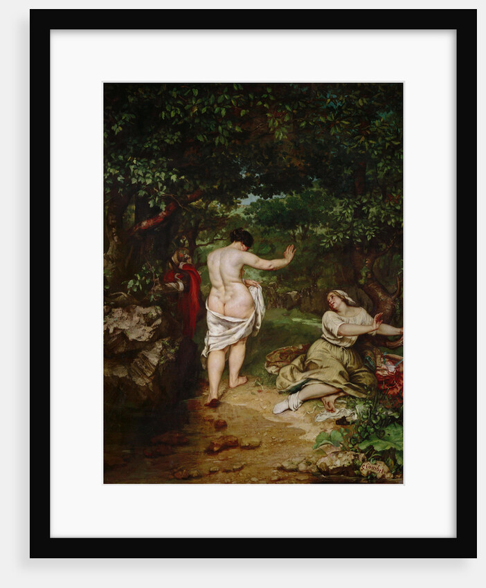 The Bathers (Les Baigneuses), 1853 by Anonymous