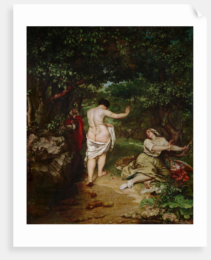 The Bathers (Les Baigneuses), 1853 by Anonymous