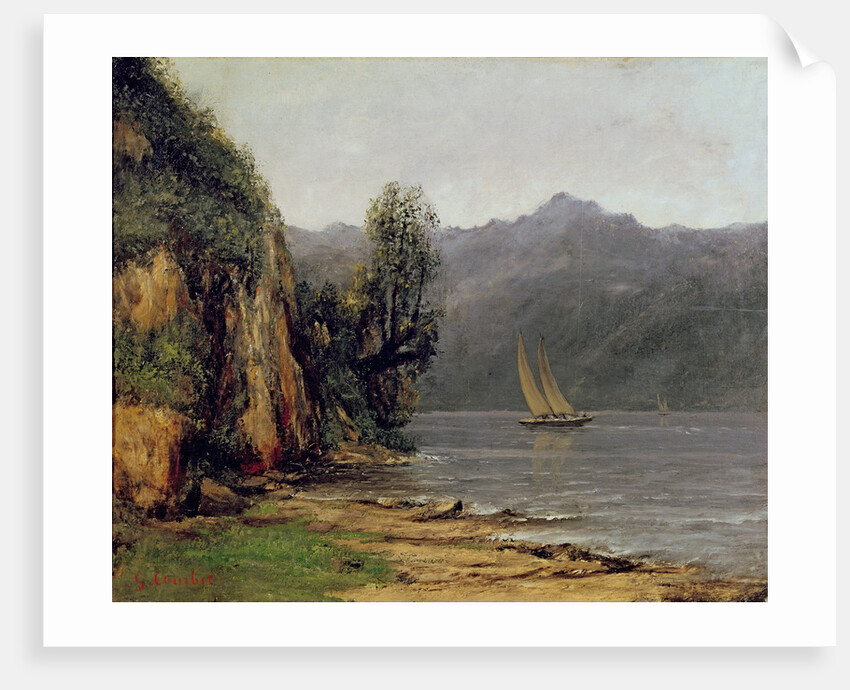 Vue du Lac Leman, ca 1873-1877 by Anonymous