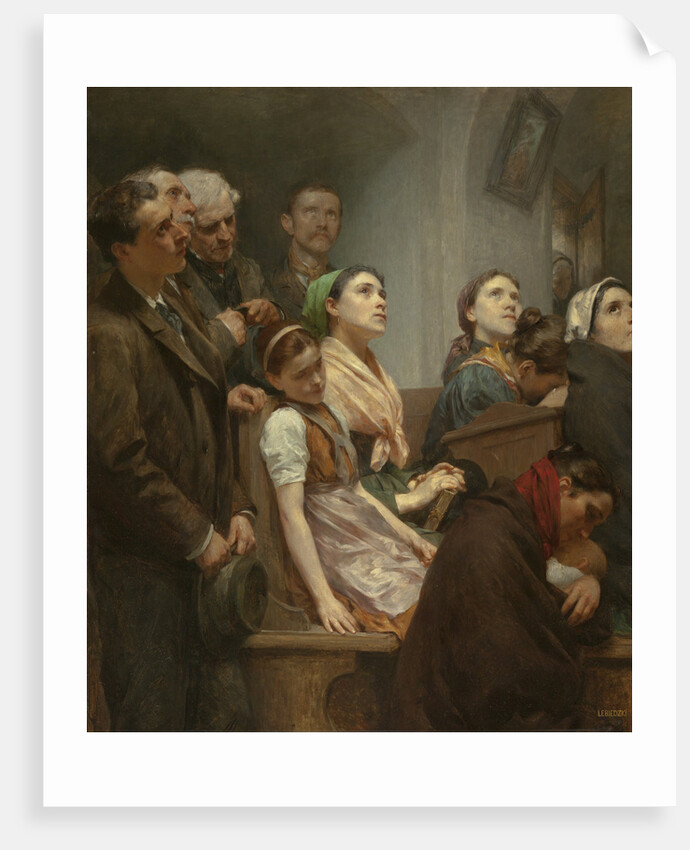 The Sermon, 1880s by Anonymous