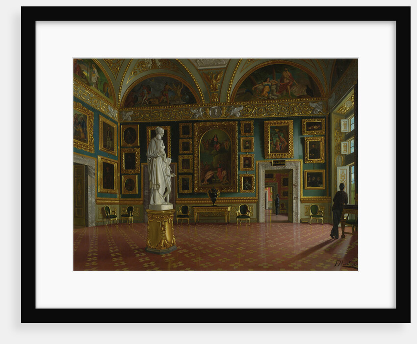 The Iliad Room in the Pitti Palace in Florence, c. 1870 by Anonymous