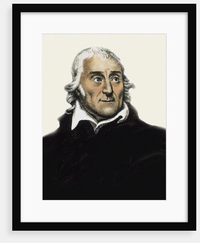 Portrait of the opera librettist and poet Lorenzo Da Ponte, by Anonymous