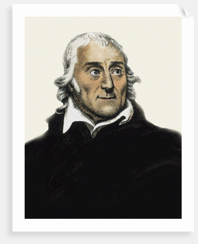 Portrait of the opera librettist and poet Lorenzo Da Ponte, by Anonymous