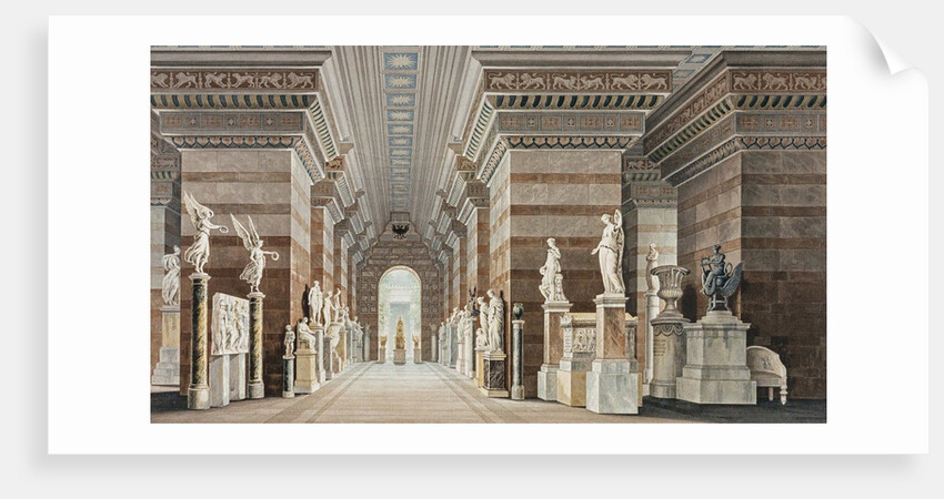 The Orianda Palace in the Crimea. Crimean Museum, Beneath the Temple Pavillion in the Centre of the by Anonymous