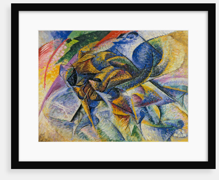 Dynamism of a Cyclist (Dinamismo di un Ciclista), 1913 by Anonymous