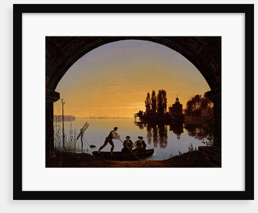 The Banks of the Spree near Stralau, 1817 by Anonymous