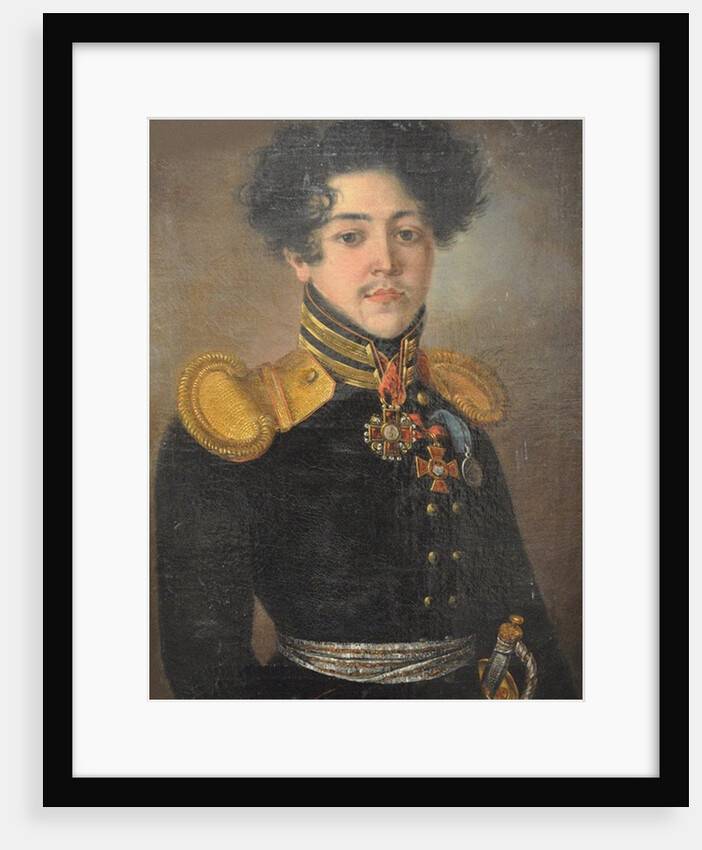 Portrait of Vasily Sergeevich Norov, First half of the 19th cent by Anonymous