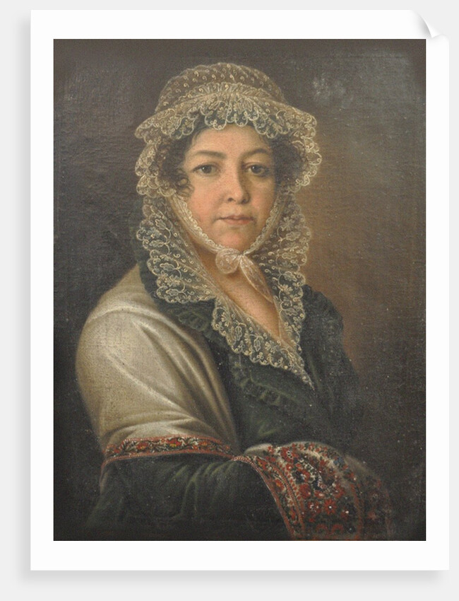 Portrait of Tatiana Mikhaylovna Norova, née Kosheleva, First half of the 19th cent by Anonymous