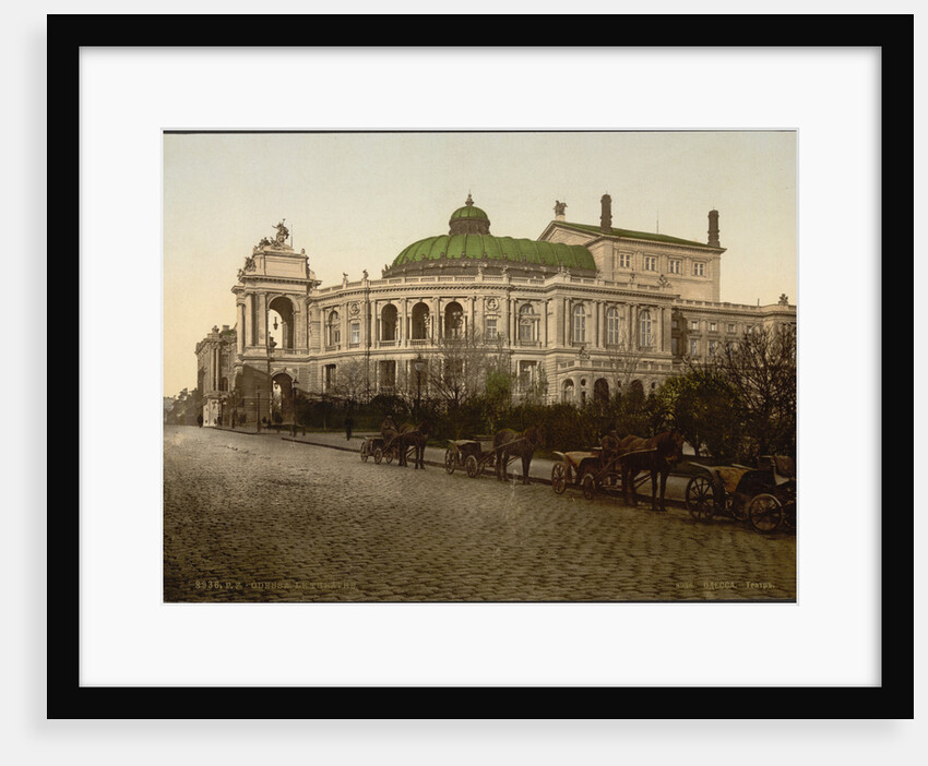 Odessa Opera and Ballet Theater, 1890-1900 by Anonymous