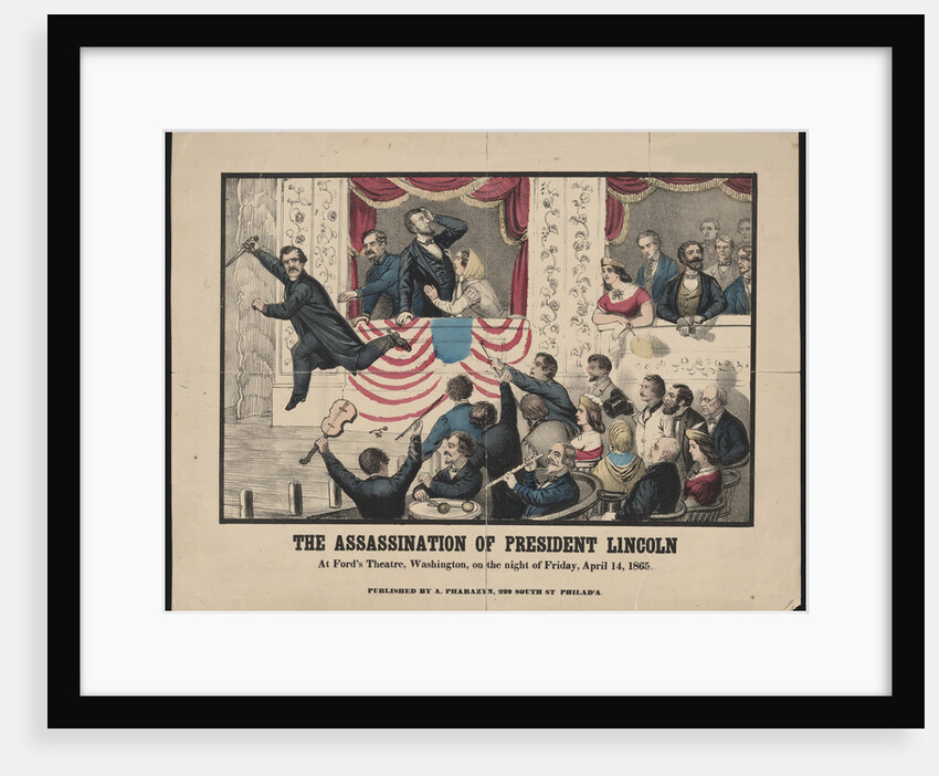 The Assassination of Abraham Lincoln, April 14, 1865, 1865 by Anonymous