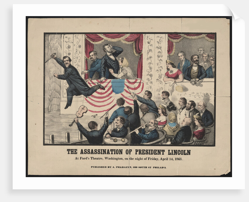 The Assassination of Abraham Lincoln, April 14, 1865, 1865 by Anonymous