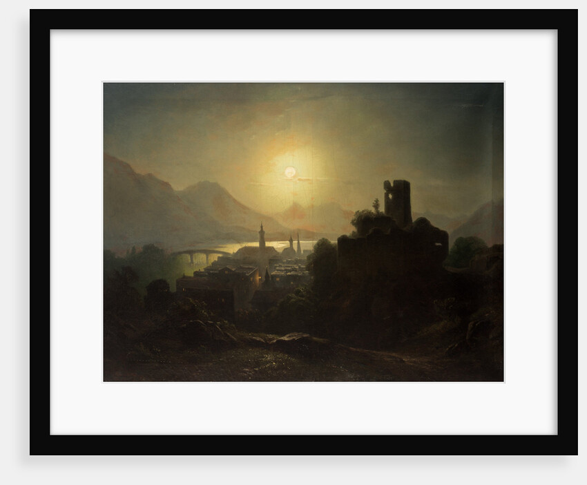 Tiflis by Moonlight, 1867 by Anonymous