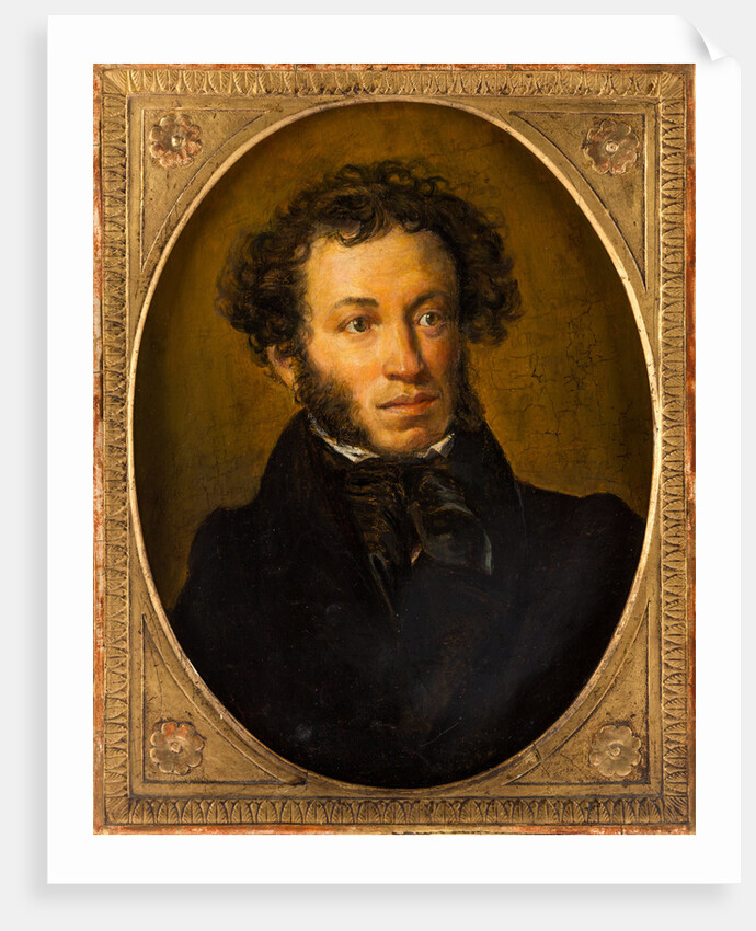 Portrait of the poet Alexander Sergeyevich Pushkin, Second quarter of the 19th cen by Anonymous
