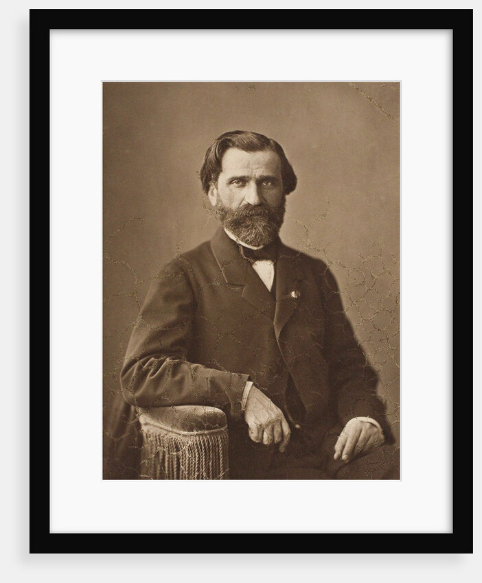 Portrait of Guiseppe Verdi, 1860s by Anonymous