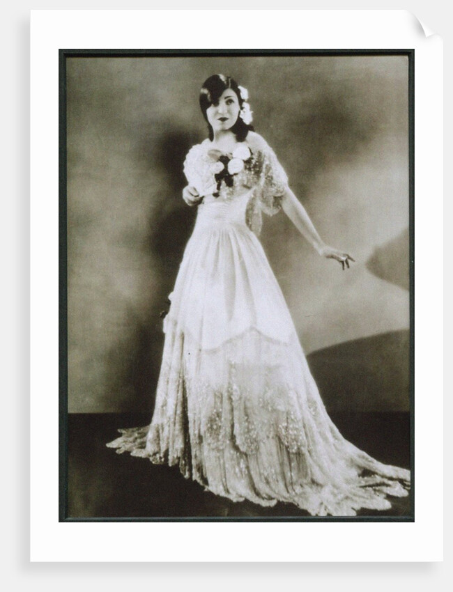 Rosa Ponselle as Violetta in Opera La Traviata by Giuseppe Verdi, 1931 by Anonymous