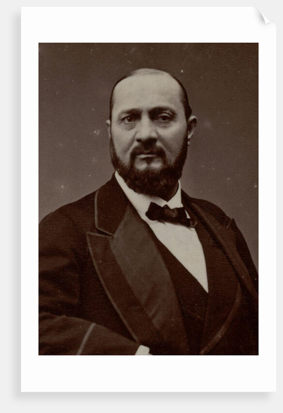 Portrait of the opera singer Enrico Tamberlik, 1870s by Anonymous